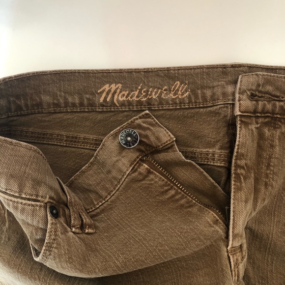 Madewell Tan Cutoff Denim Shorts - Picture 3 of 4